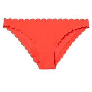 H&M Scalloped Swim Bottom Sz 4